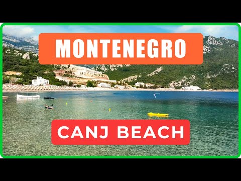 🏖️ CANJ BEACH/Pearl Coast Beach on Bar Riviera in MONTENEGRO - One Shot