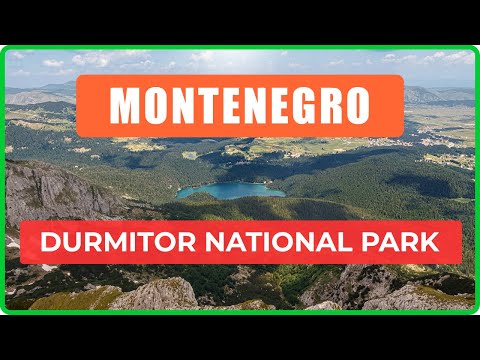 ⛰️ DURMITOR National Park, Black Lake &amp; Zabljak in MONTENEGRO - Panorama from Mount Savin Kuk