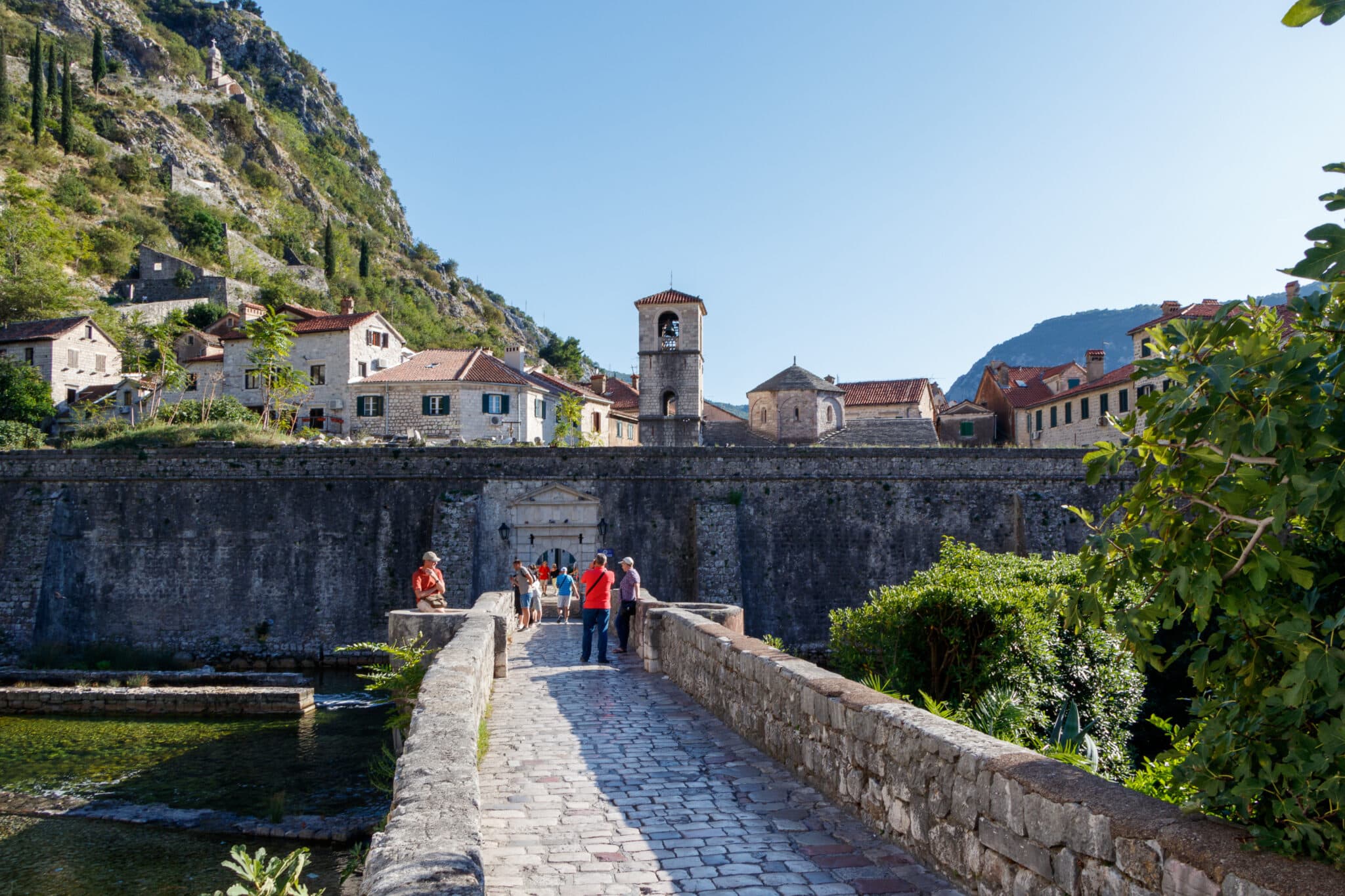 River Gate - the northern entrance to the Kotor Old Town in Montenegro